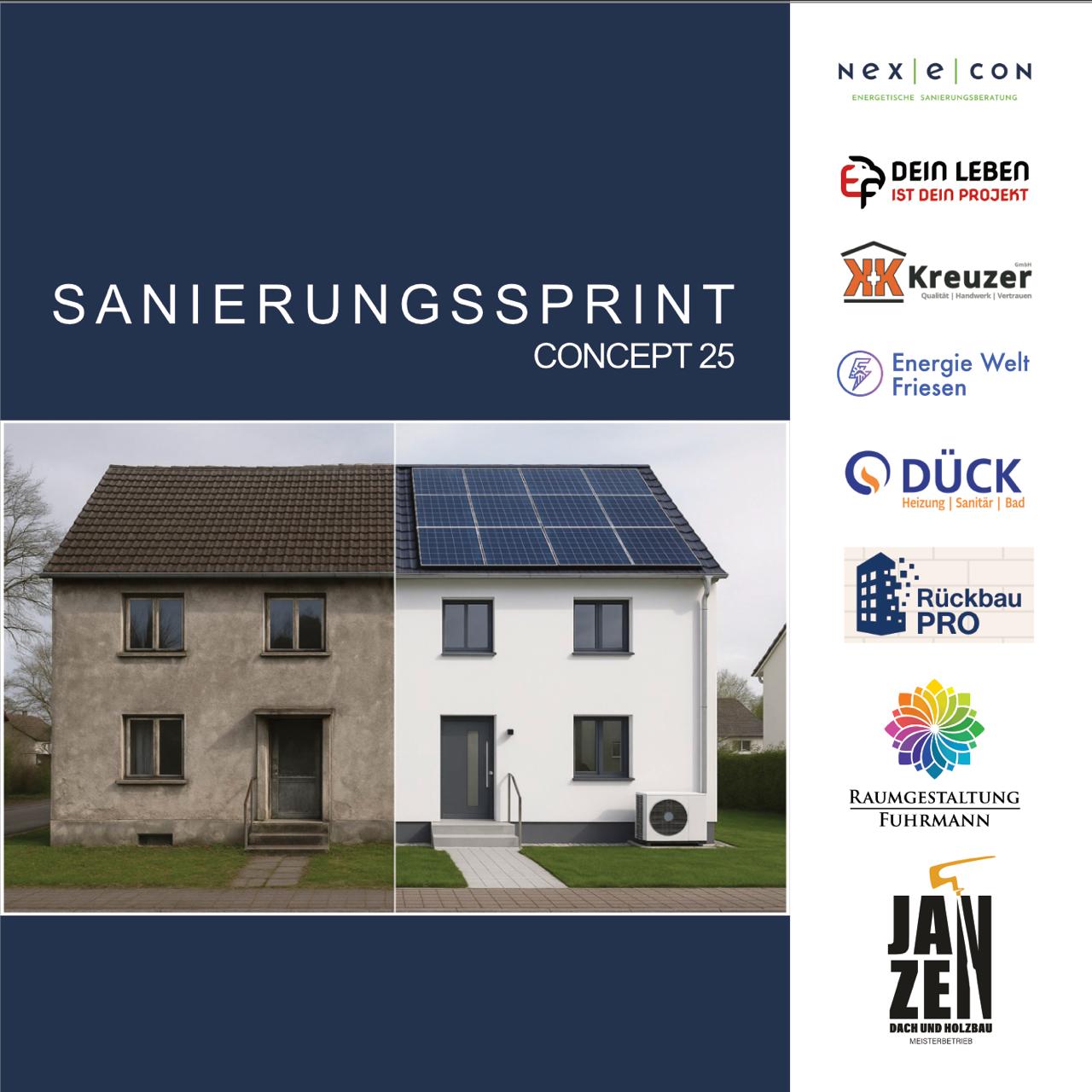 Sanierungsprojekt Bielefeld Ummeln - Vorher Nachher